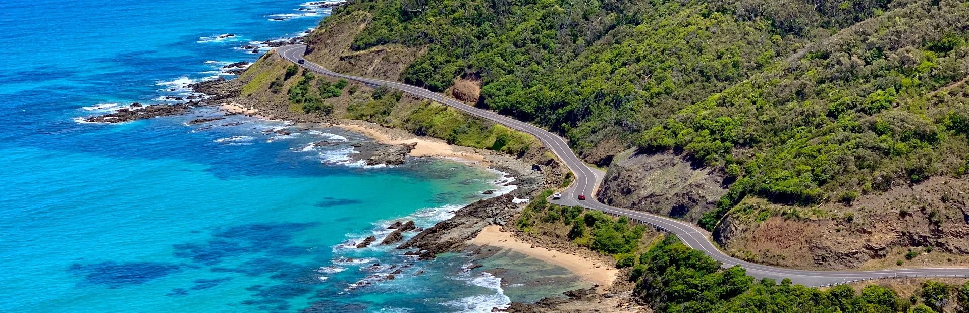Unterwegs auf dem Great Ocean Road in Australien