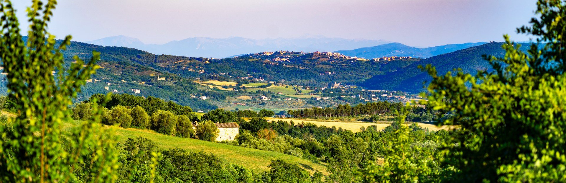 Landschaft in Norditalien
