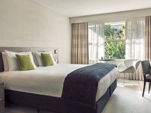Ein schönes Zimmer mit Gartenblick in Queenstown, Neuseeland