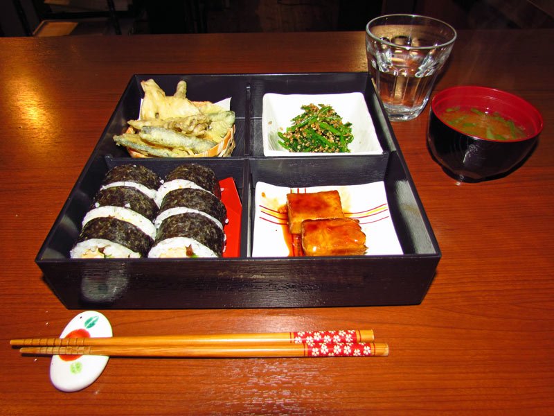 Bento Box Kochkurs in Kyoto.