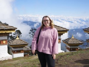 Reisespezialistin Angelina in Bhutan