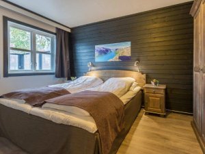 Hotelzimmer bei Jotunheimen, Norwegen