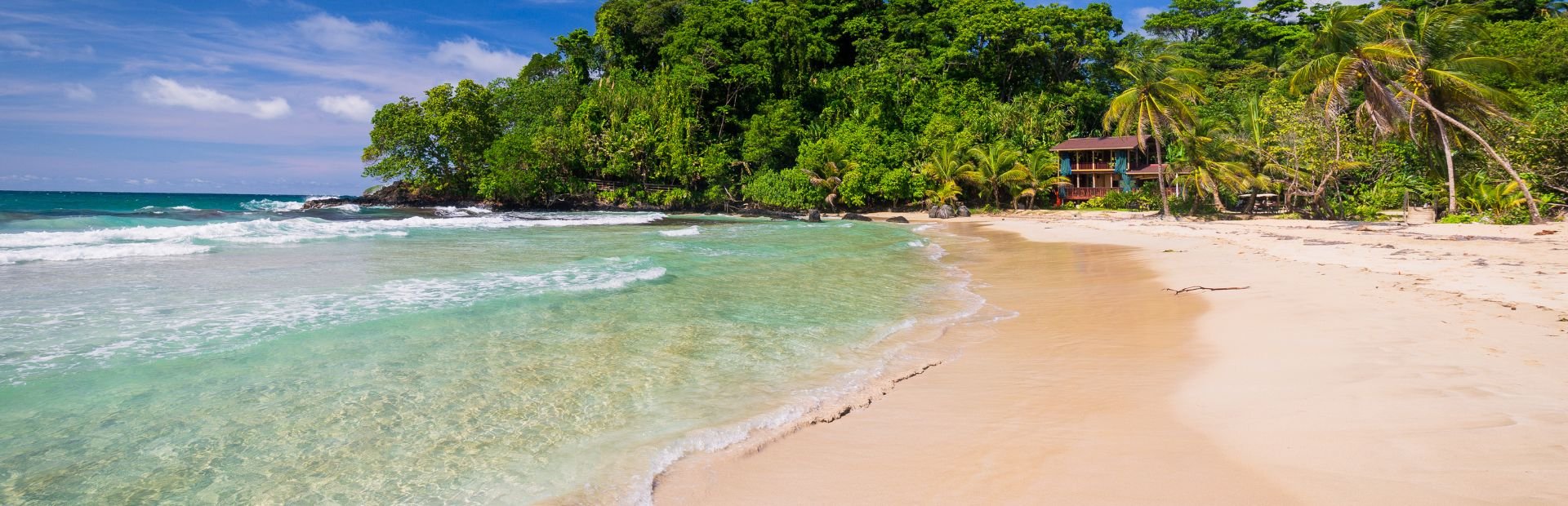 Strand auf den Bocas del Toro