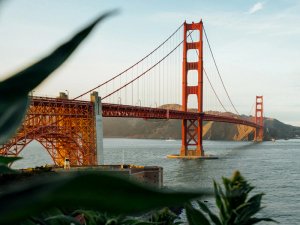 Die Golden Gate Bridge in San Francisco