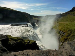 Gulfoss Wasserfall in Island