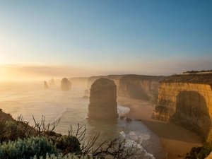 Apollo Bay im Sonnenaufgang, Australien