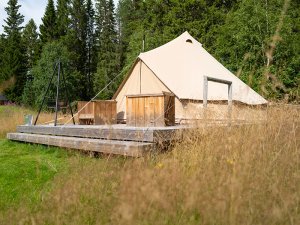 Sweden Sonfjället National Park glamping