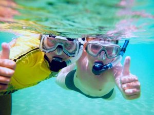 Sardinien mit Kindern: Schnorcheln im Maddalena Archipel