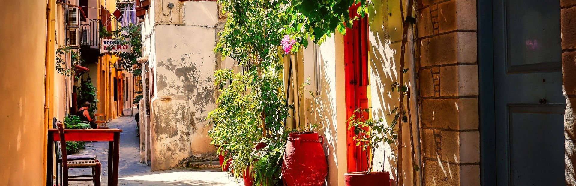 Straßen in Chania