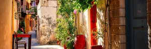 Straßen in Chania