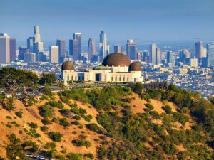 Blick auf das Griffith Observatory