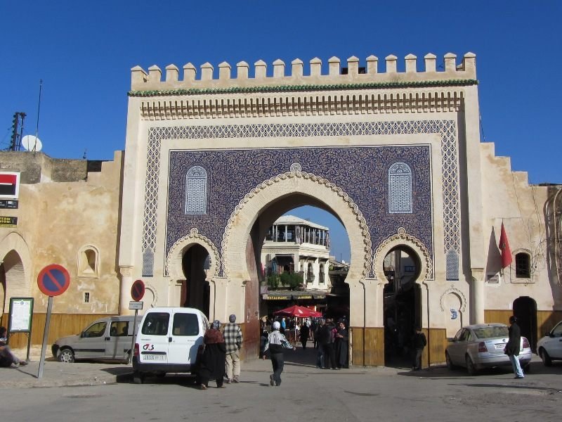 Marokko Eingangstor Medina Fes