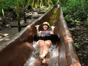 Wasserrutsche in Ihrer Unterkunft am Rincon Nationalpark, Costa Rica