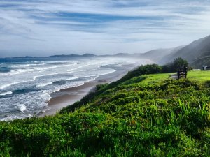 Südafrika malariafrei Landschaft mit Meerblick
