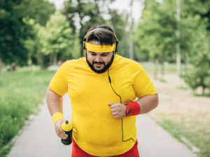 Mann macht Sport