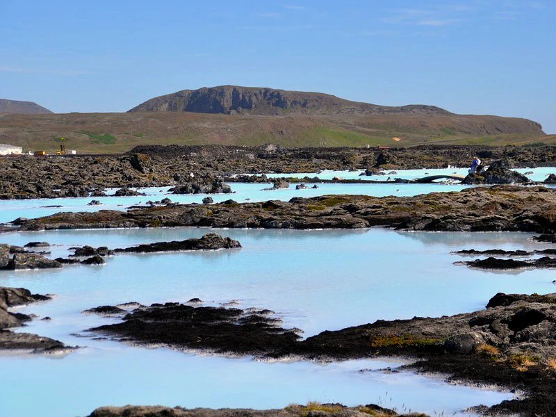 Blaue Lagune in Island