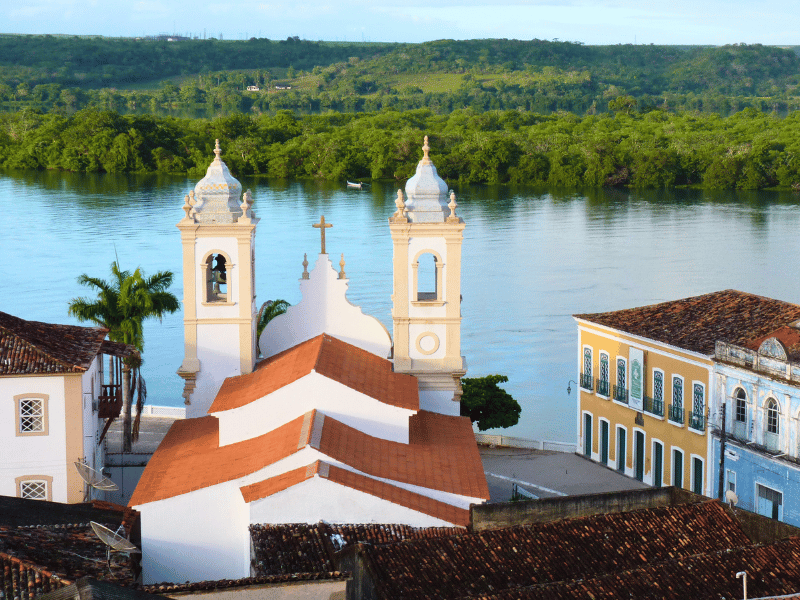 Kirche in Penedo in Brasilien