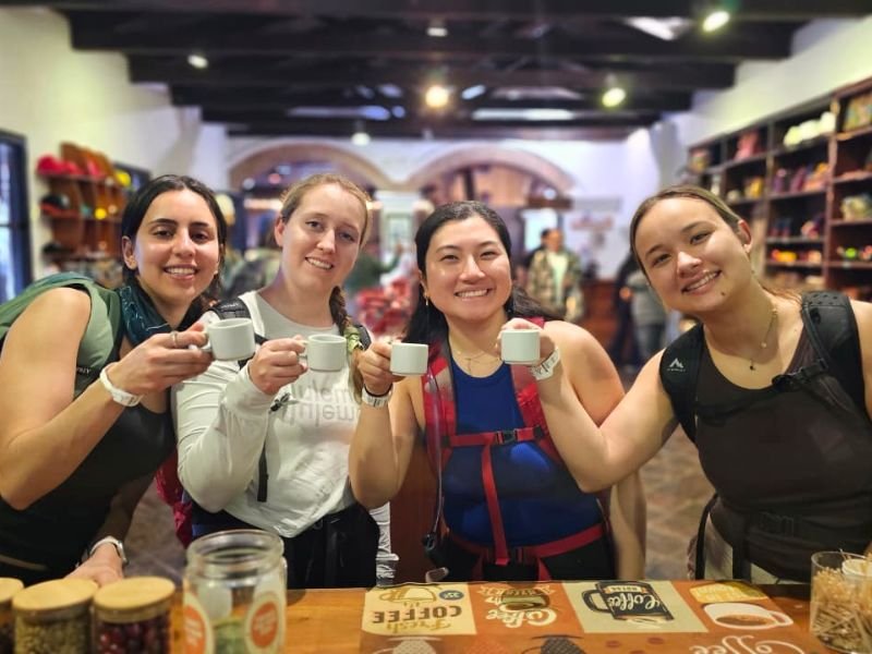 Kaffee trinken in Antigua Guatemala