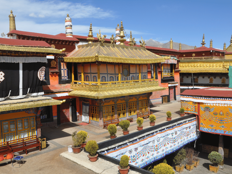 Tempel in Lhasa Tibet
