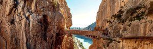 caminito del rey in Spanien