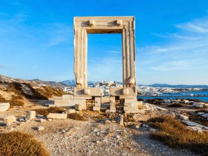 Griechische Ruine am Meer