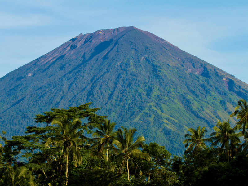 Mount Agung auf Bali