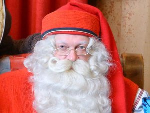 Rovaniemi Weihnachtsmann Portrait, Lappland