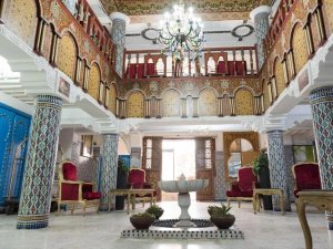 Casablanca Hotel Eingangsbereich Marokko