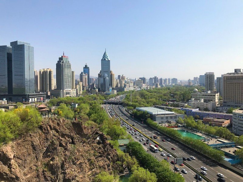 Skyline von Urumqi