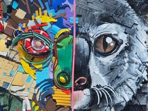 Straßenkunst in Portugal