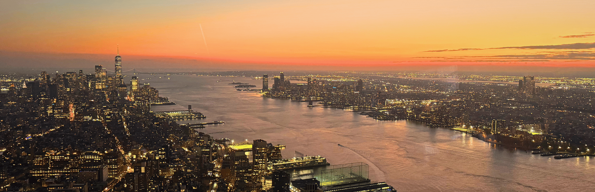 Skyline in New York in den USA