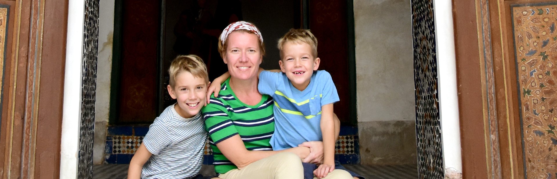 Familie in Marokko