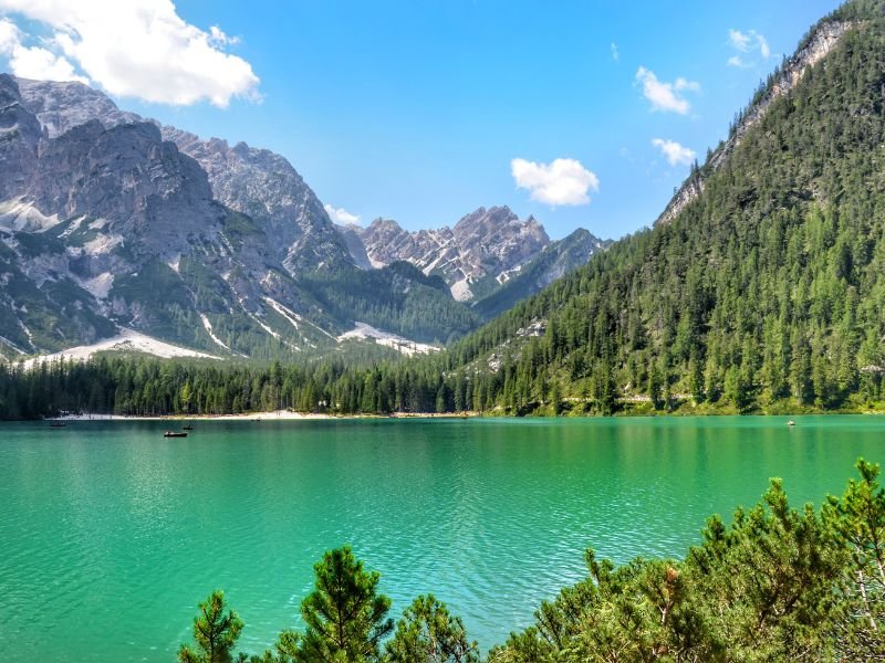 Bergsee im Banff 