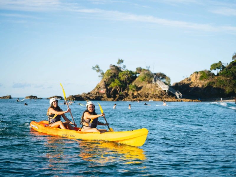 Kajaktour bei Byron Bay