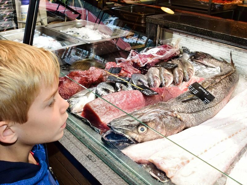 Norwegen - Fischmarkt in Bergen