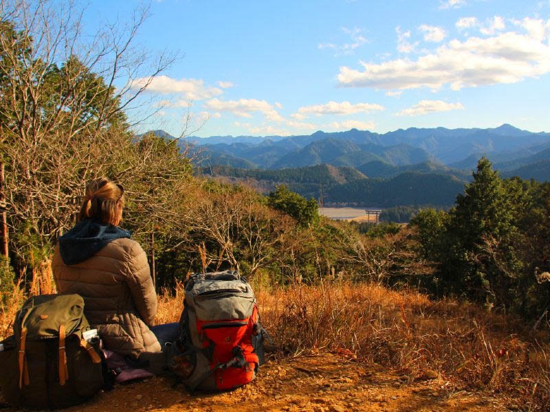 Picknick am Kumano Kodo