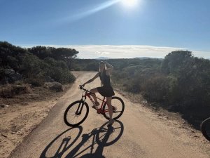 Fahrradtour in Sardinien, Italien