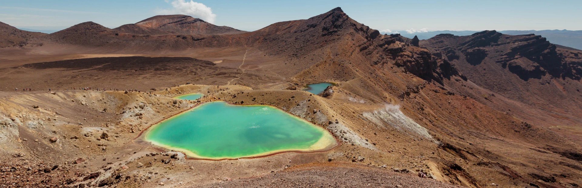 See beim Tongariro Moon Crossing in Neuseeland