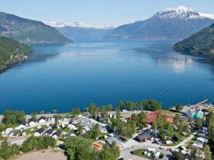 Blick über den Hardangerfjord