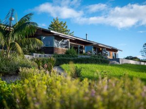 Unterkunft im grünen Garten in Paihia, Neuseeland