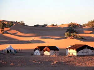 Wüstencamp in Zagora in Marokko