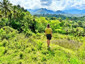 Ausblick Uluguru Mountains Tansania