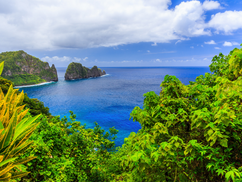 Ausblick Samoa Ozeanien