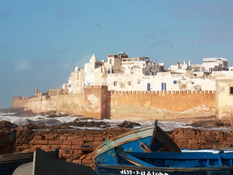 Fischerort Essaouira in Marokko