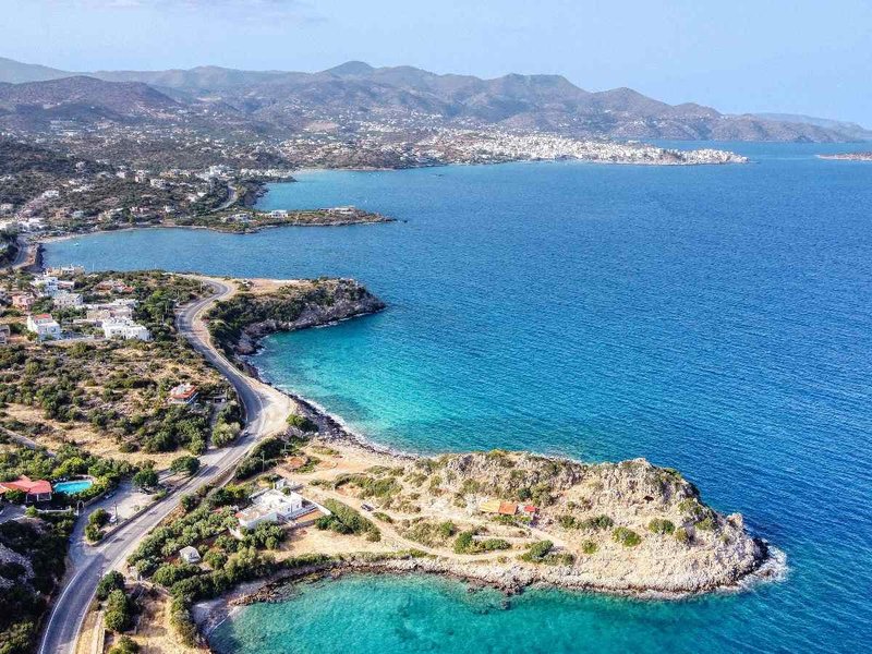 Küstenstraße auf Kreta