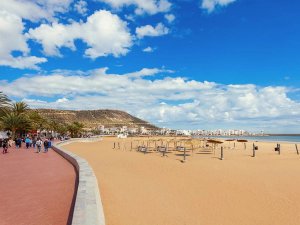 Agadir Boulevard Marokko