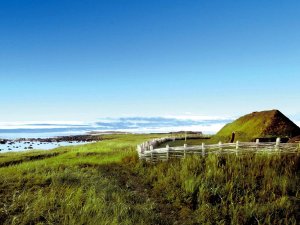 Blick auf L'Anse aux Meadows