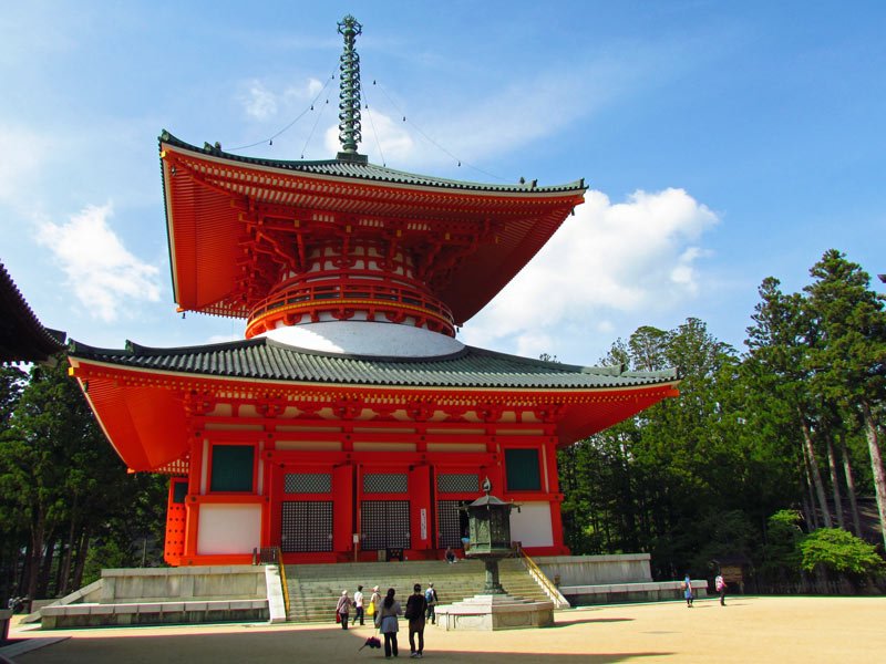 Koyasan Tempel bei Reise von Tokio nach Kyoto