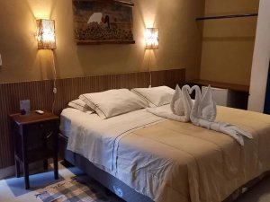 Zimmer in der Pousada im Suedpantanal in Brasilien