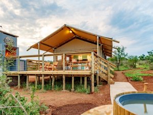 Glampingzelt Pongola Südafrika
